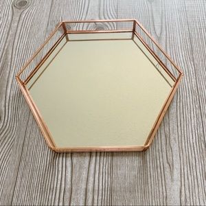 Rose Gold Vanity Tray